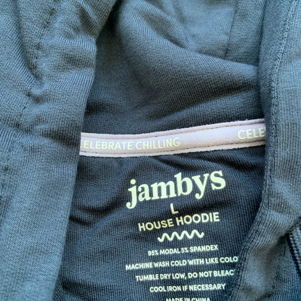 Jambys House Hoodie in navy - Picture 3 of 6